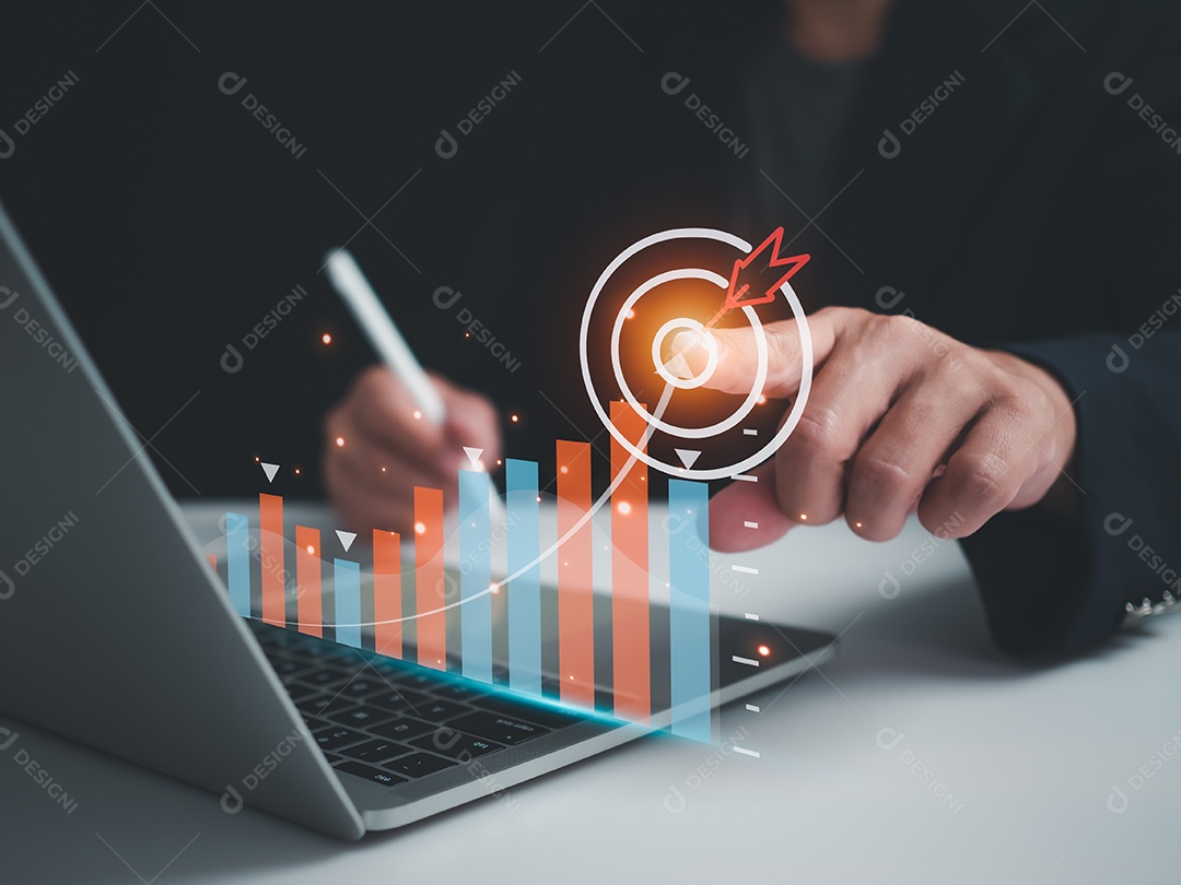 Mercado de ações, crescimento empresarial, progresso ou conceito de sucesso. Ônibus