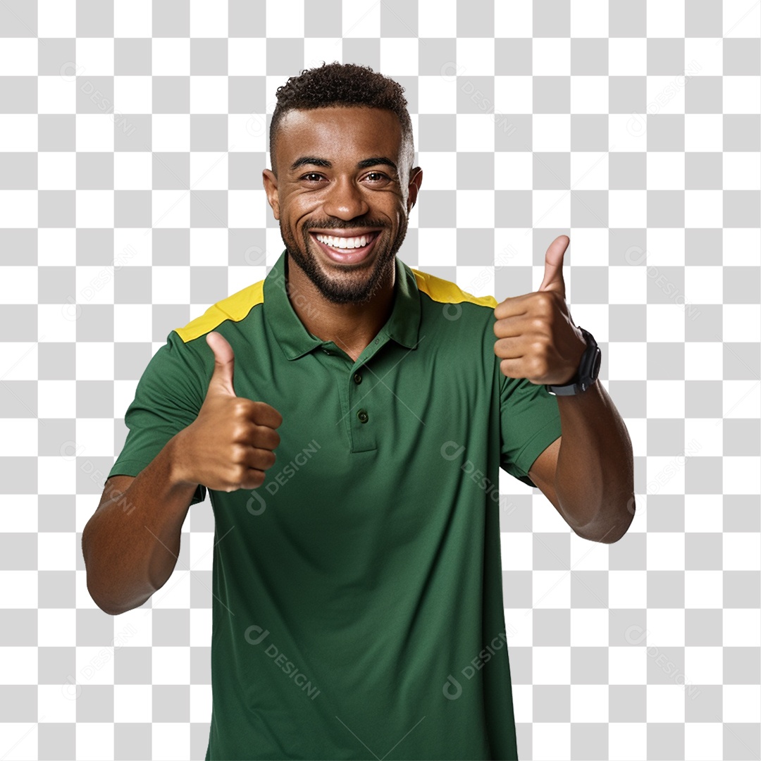 Homem Sorrindo Feliz PNG Transparente