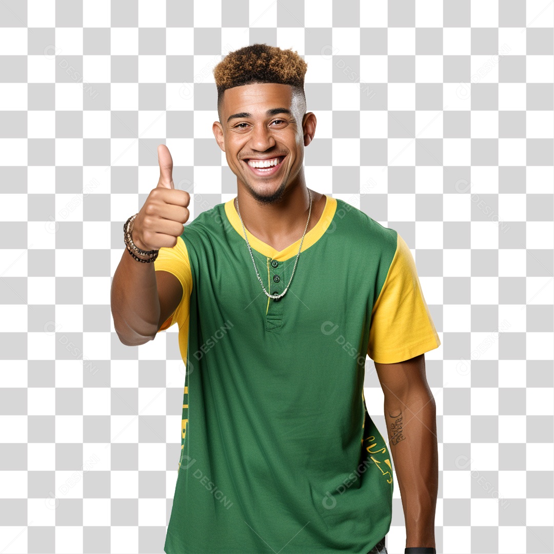 Homem Sorrindo Feliz PNG Transparente