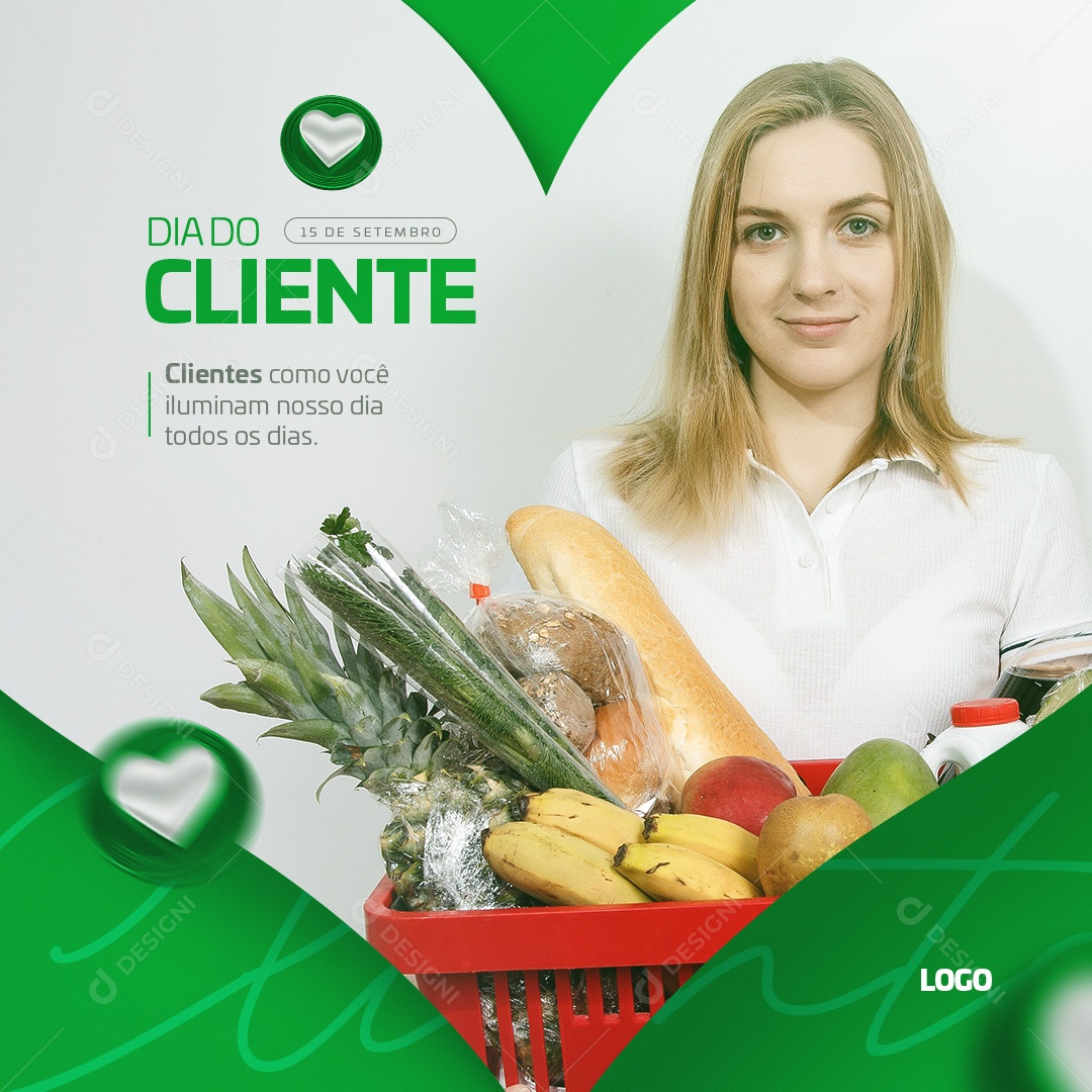 Social Media 15 De Setembro Dia Do Cliente PSD Editável