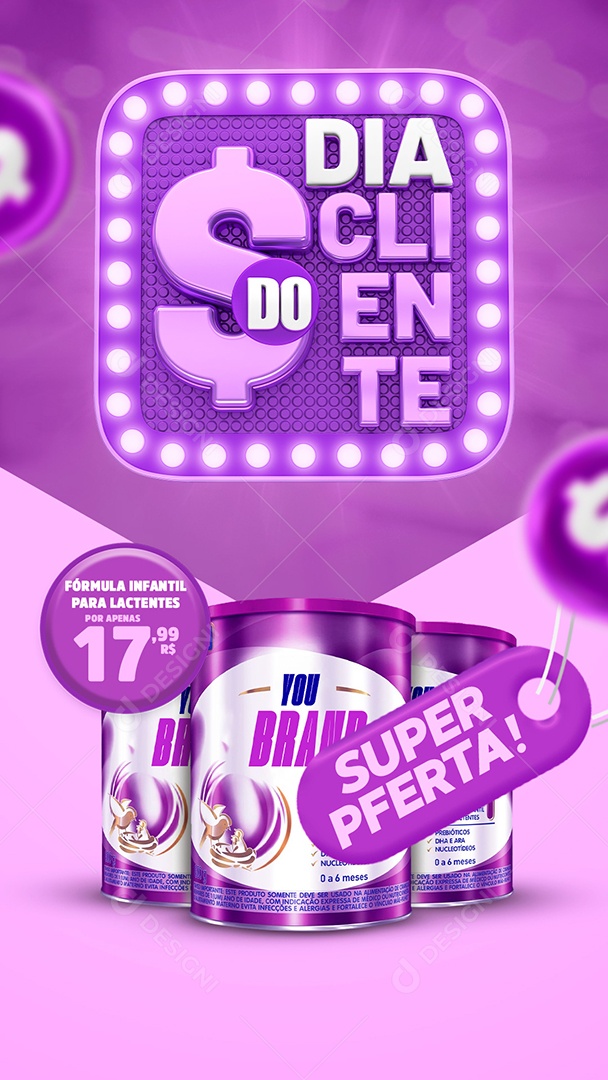 Social Media Story Farmácia Super Oferta PSD Editável