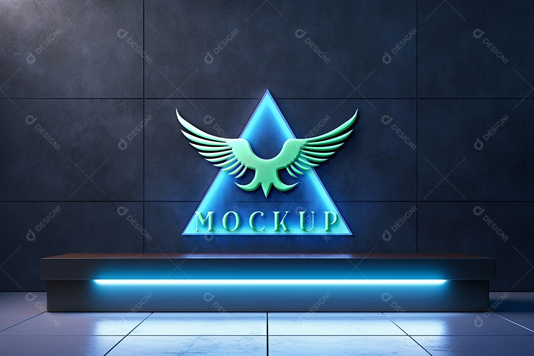Modelo Mockup de Empresa PSD Editável