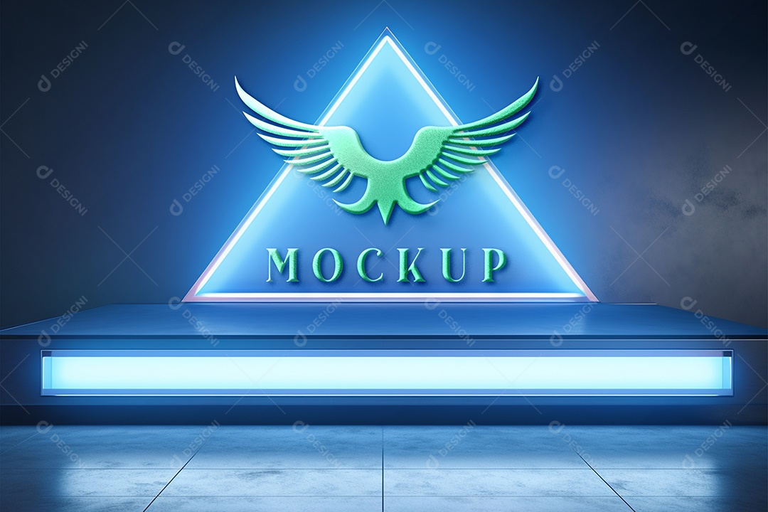 Modelo Mockup de Empresa PSD Editável