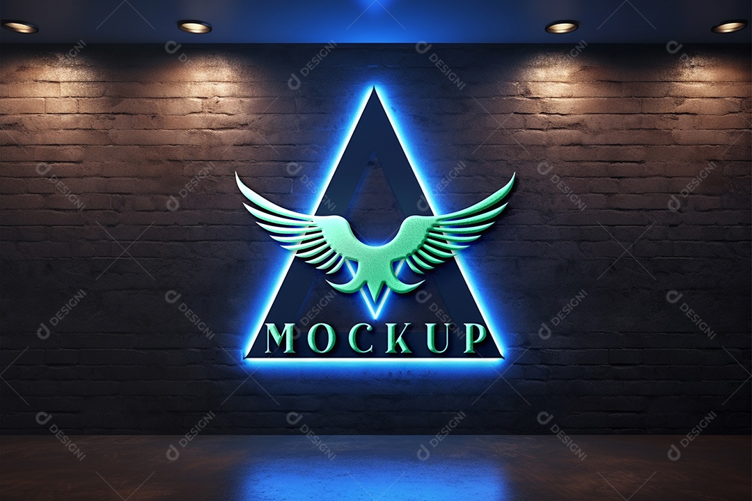 Modelo Mockup de Empresa PSD Editável