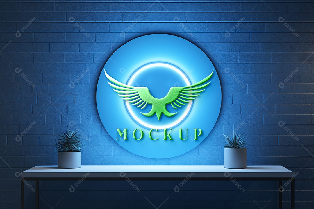 Modelo Mockup de Empresa PSD Editável