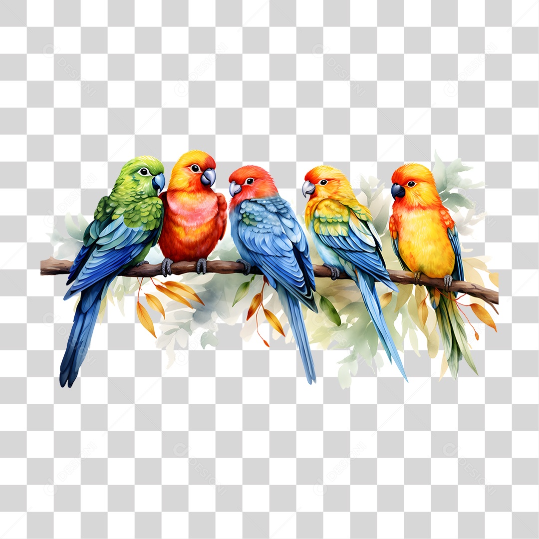 Plantas Pássaro PNG Transparente