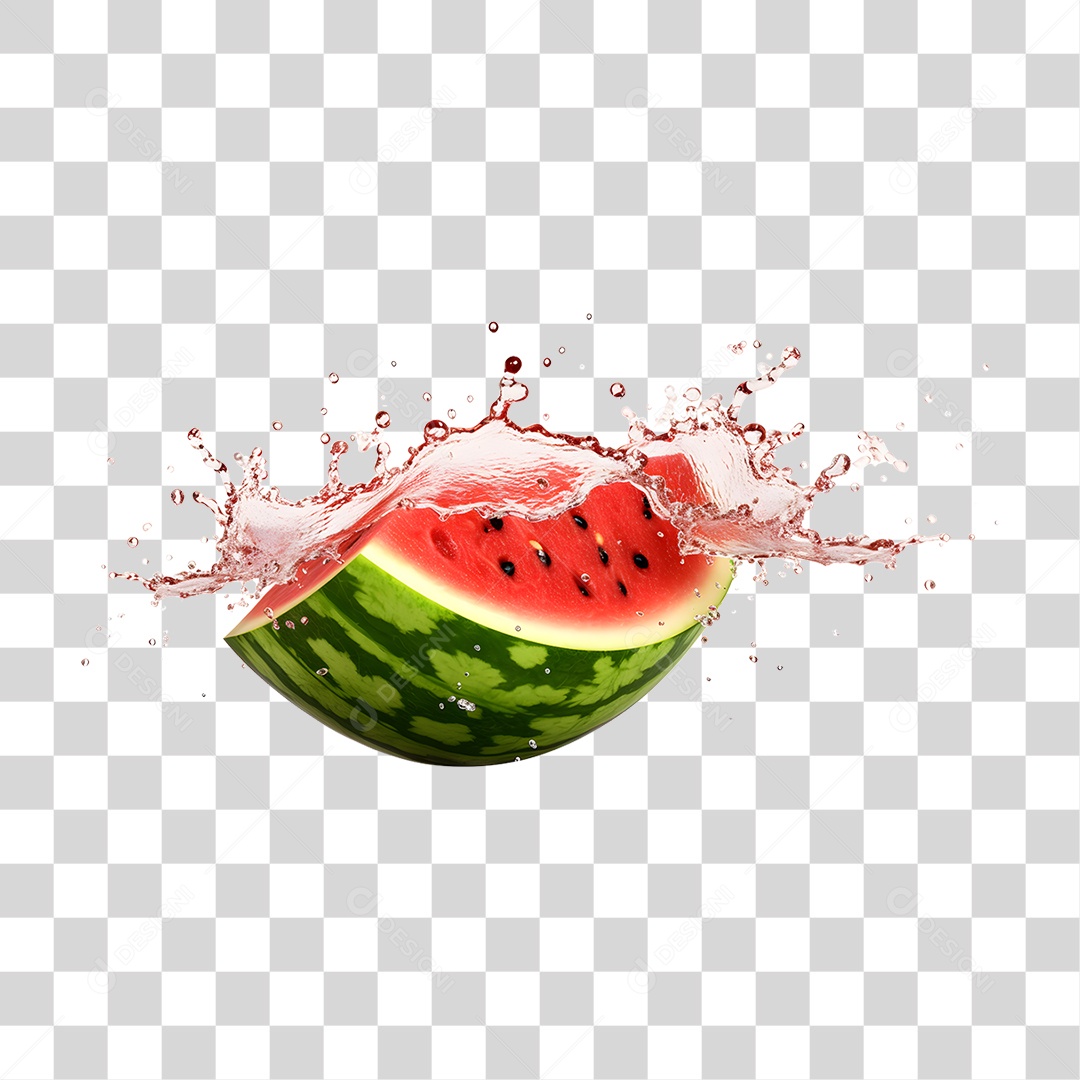 Fruta Melancia PNG Transparente