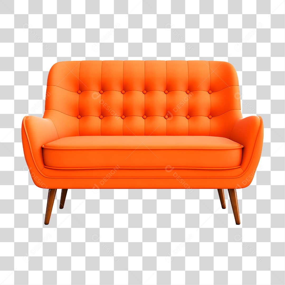 Sofá Poltronas PNG Transparente