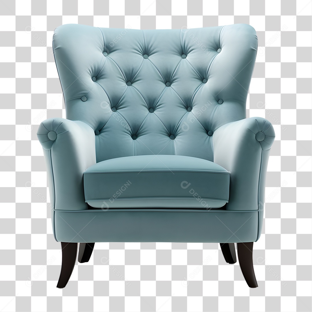 Sofá Poltronas PNG Transparente