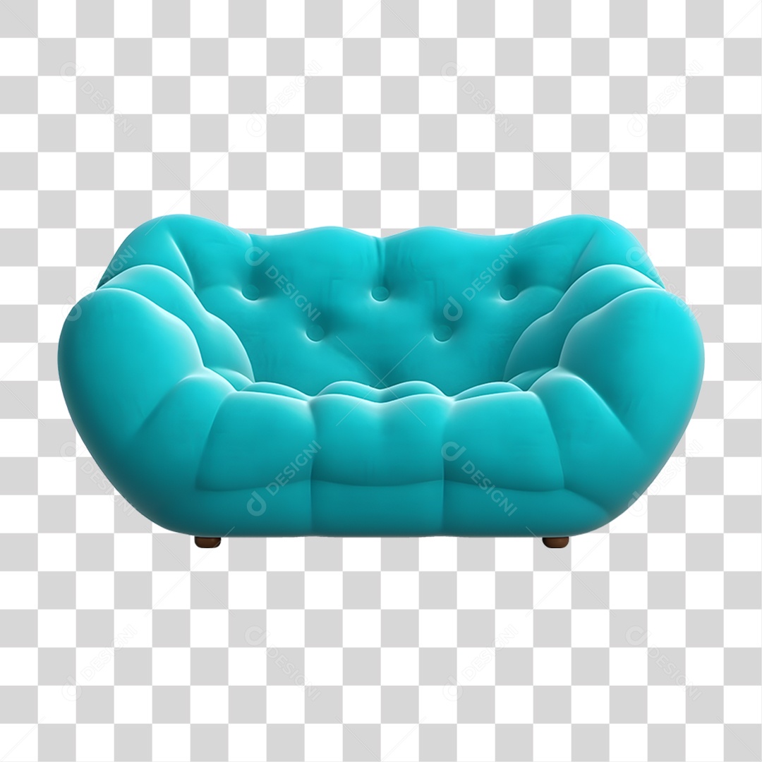 Sofá Poltronas PNG Transparente