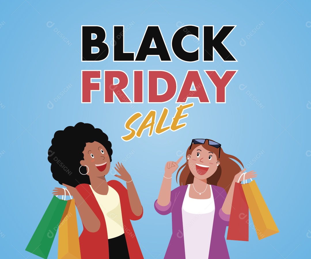 Black Friday Ilustração Vetor EPS