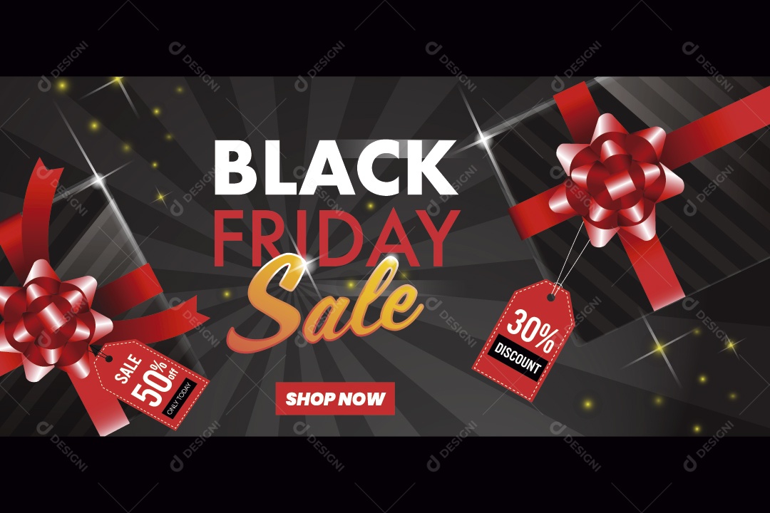 Black Friday Ilustração Vetor EPS