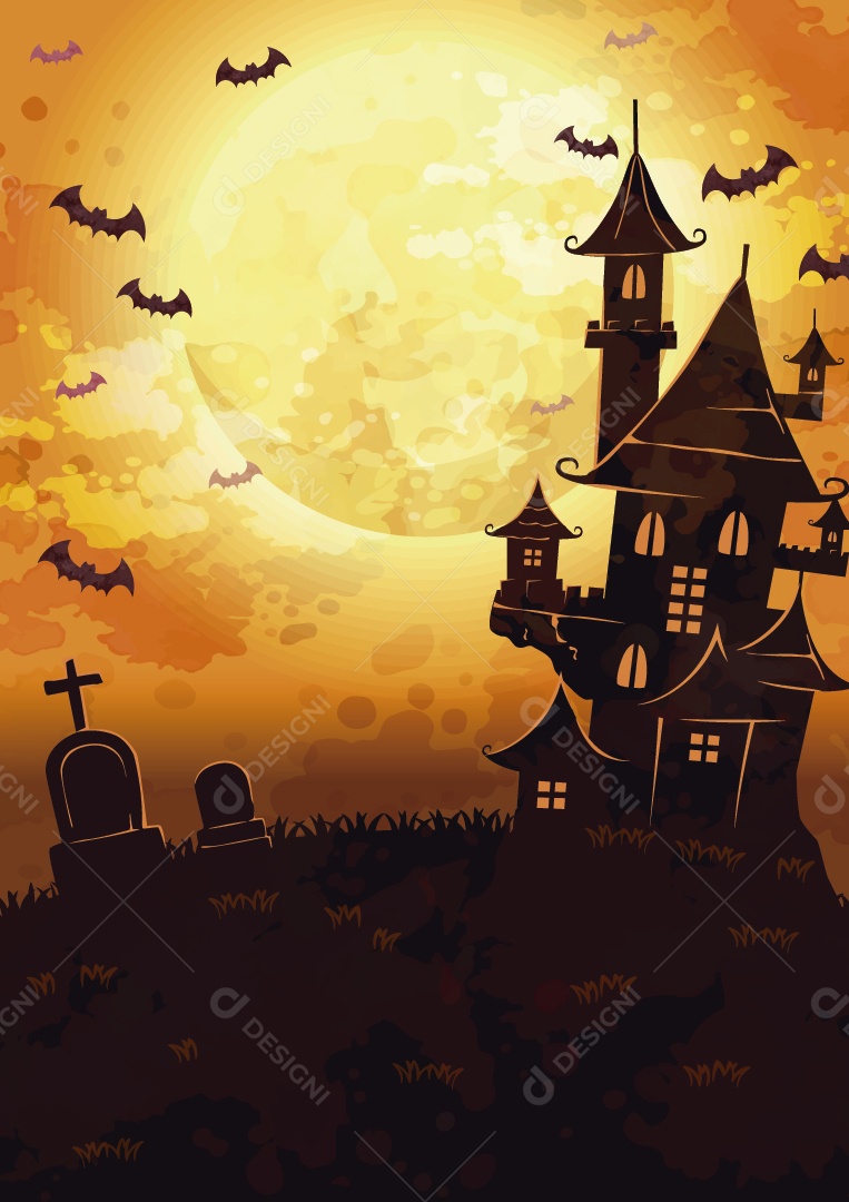 Ilustrações do Halloween Vetor EPS