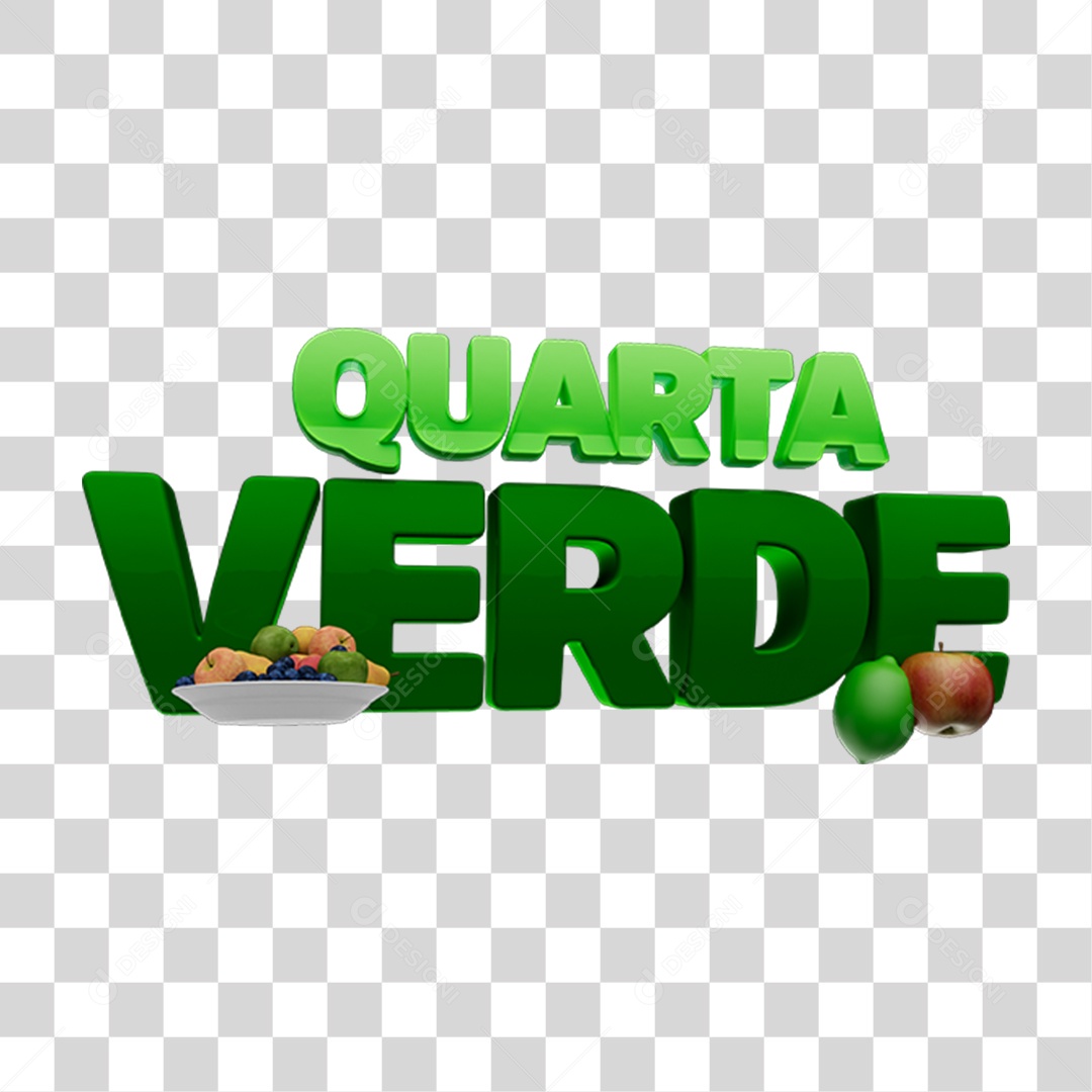 Quarta Verde PNG Transparente