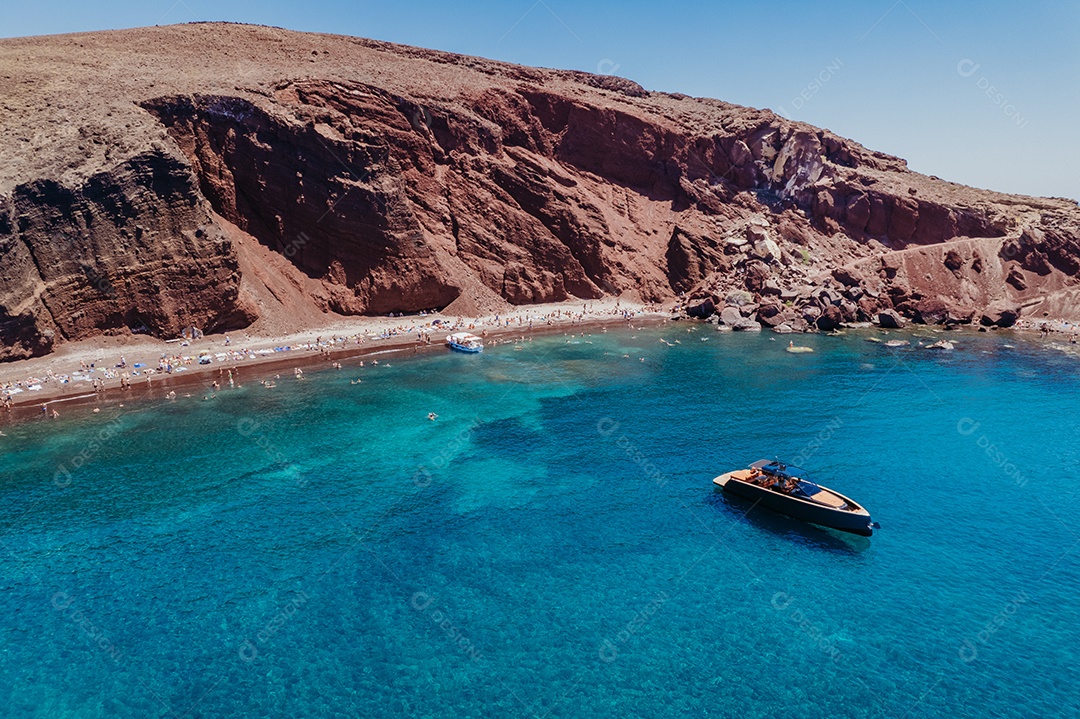 Linda paisagem vista aérea