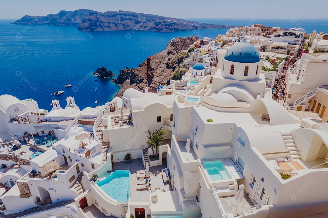 Linda paisagem vista aérea