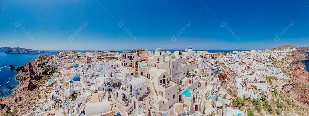 Linda paisagem vista aérea