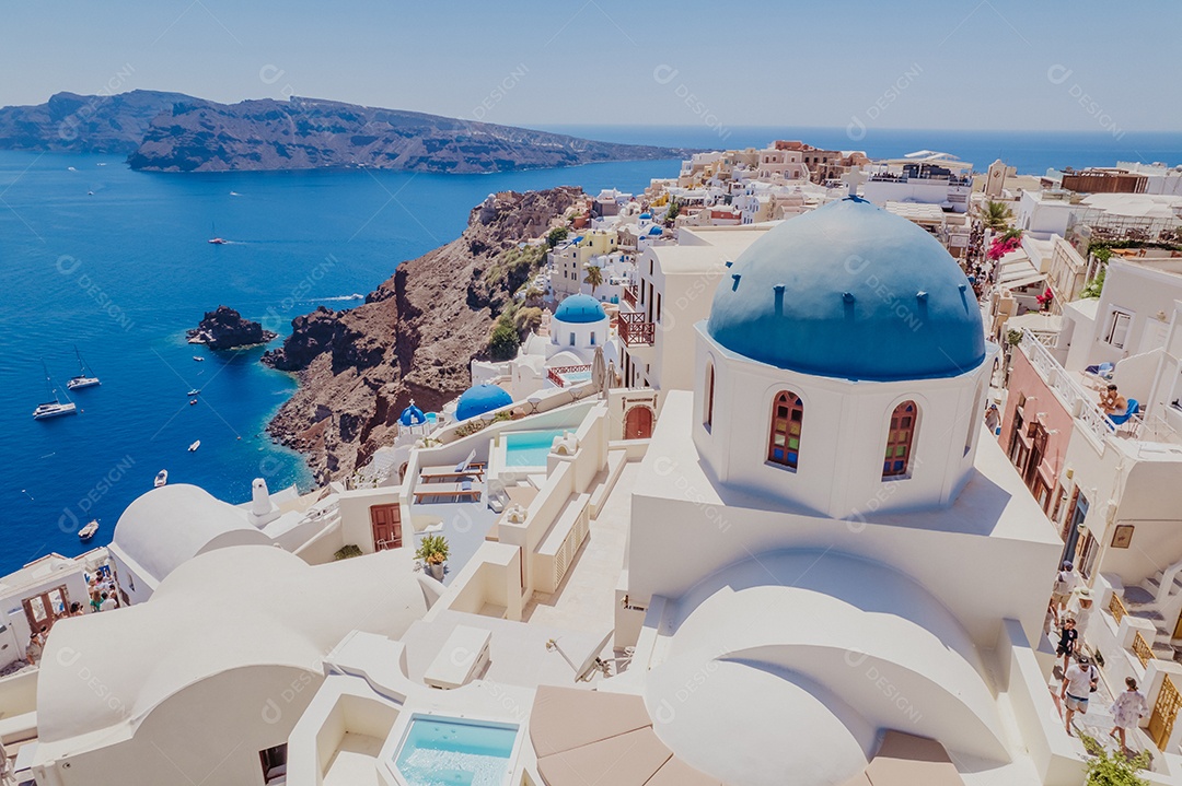 Linda paisagem vista aérea