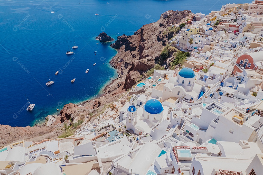 Linda paisagem vista aérea