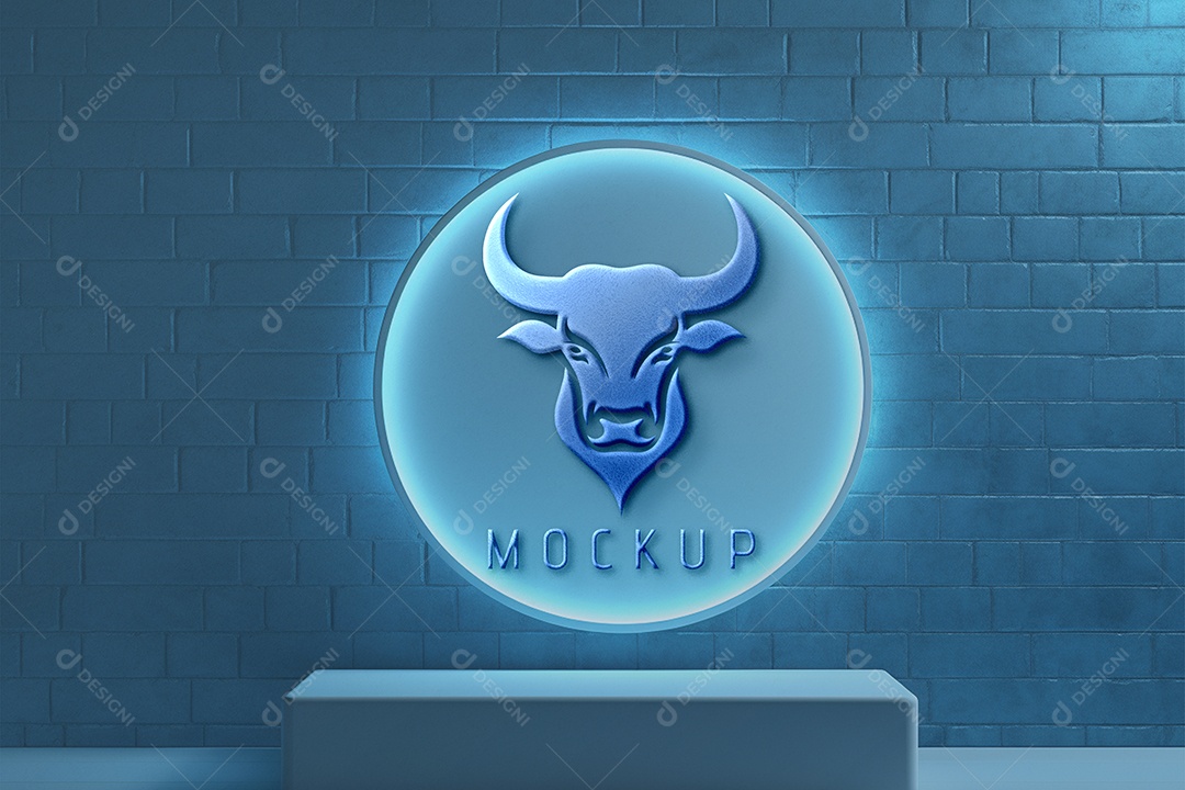 Modelo Mockup de Empresa PSD Editável