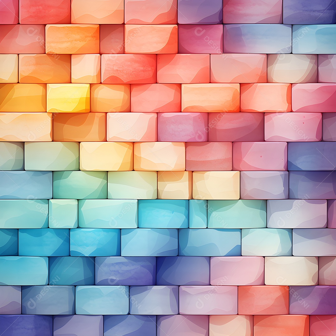 Fundo abstrato de ondas pastel