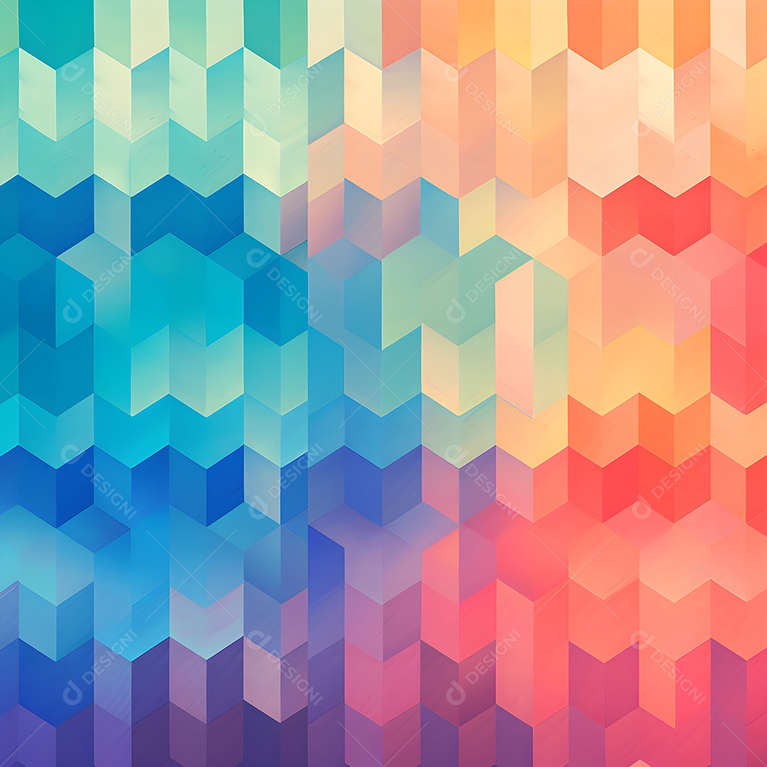 Fundo abstrato de ondas pastel