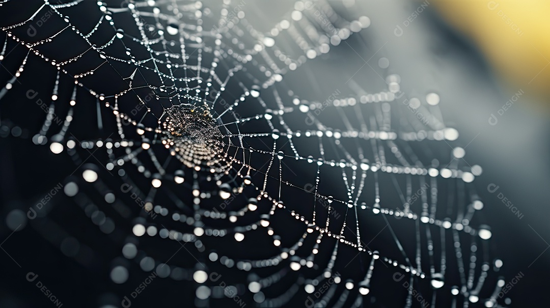 Teia de aranha ilustração de halloween