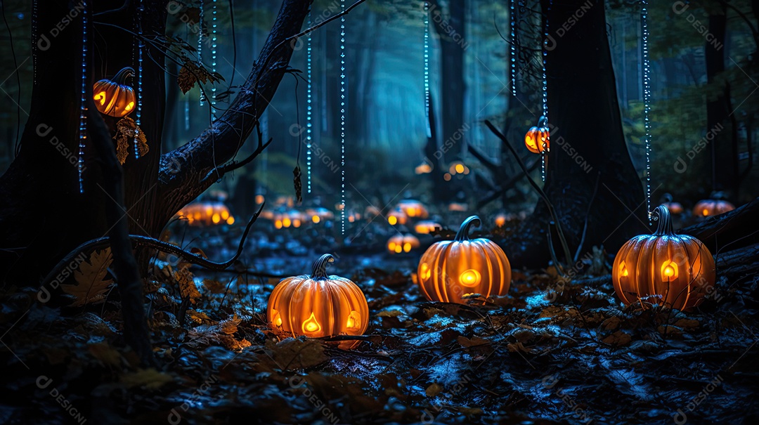 Ilustração de halloween