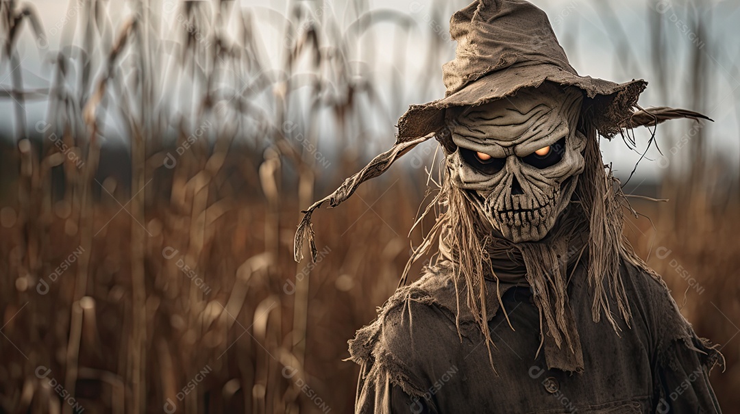 Espantalho de Halloween