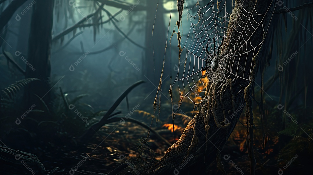 Ilustração de halloween