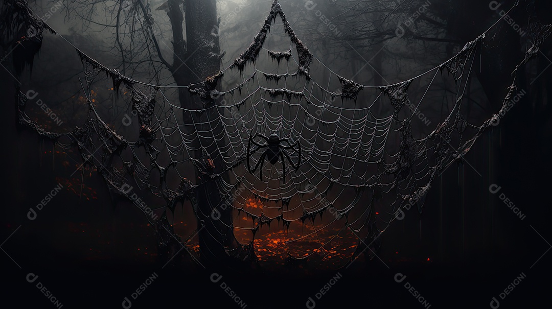 Ilustração de halloween