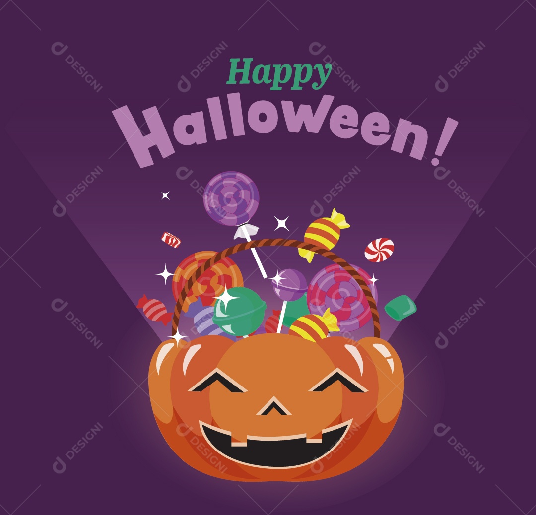 Ilustrações do Halloween Vetor EPS