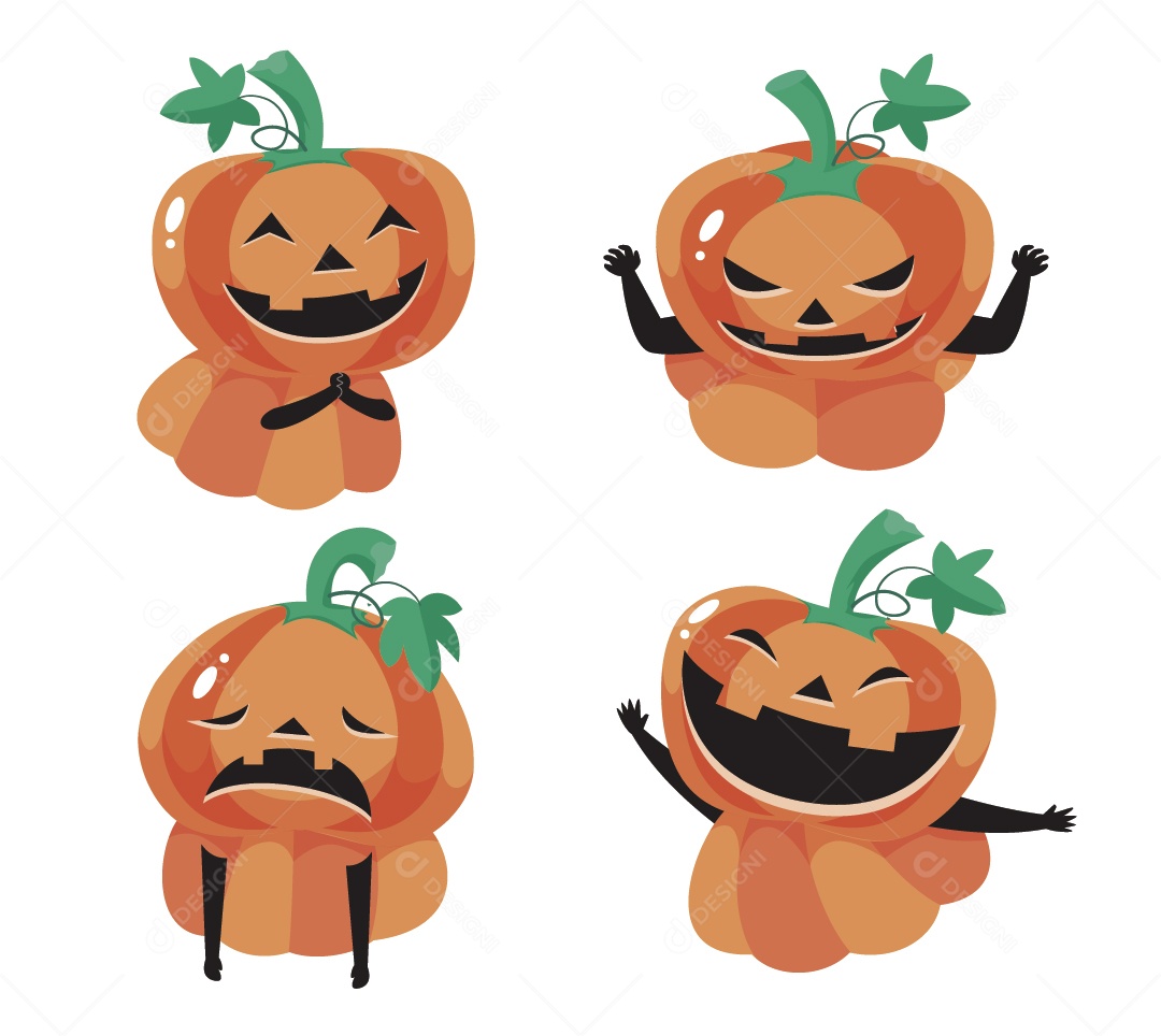 Ilustrações do Halloween Vetor EPS