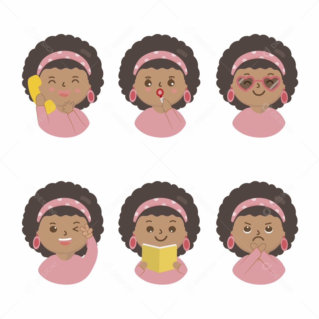 Personagem de Desenho Animado Vetor EPS