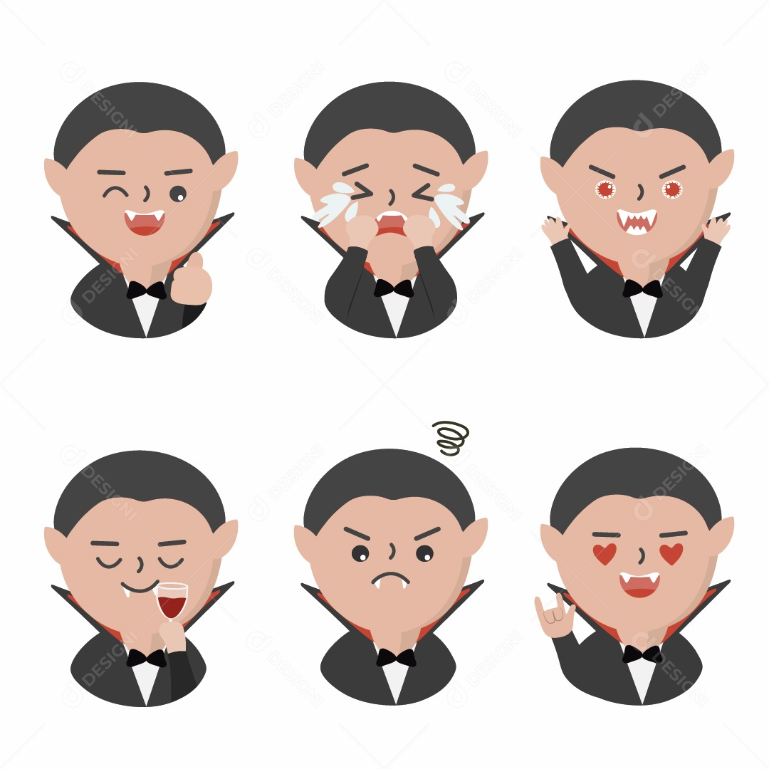 Personagem do Halloween Vetor EPS