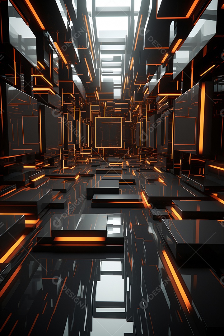 Cenário de um palco para eventos