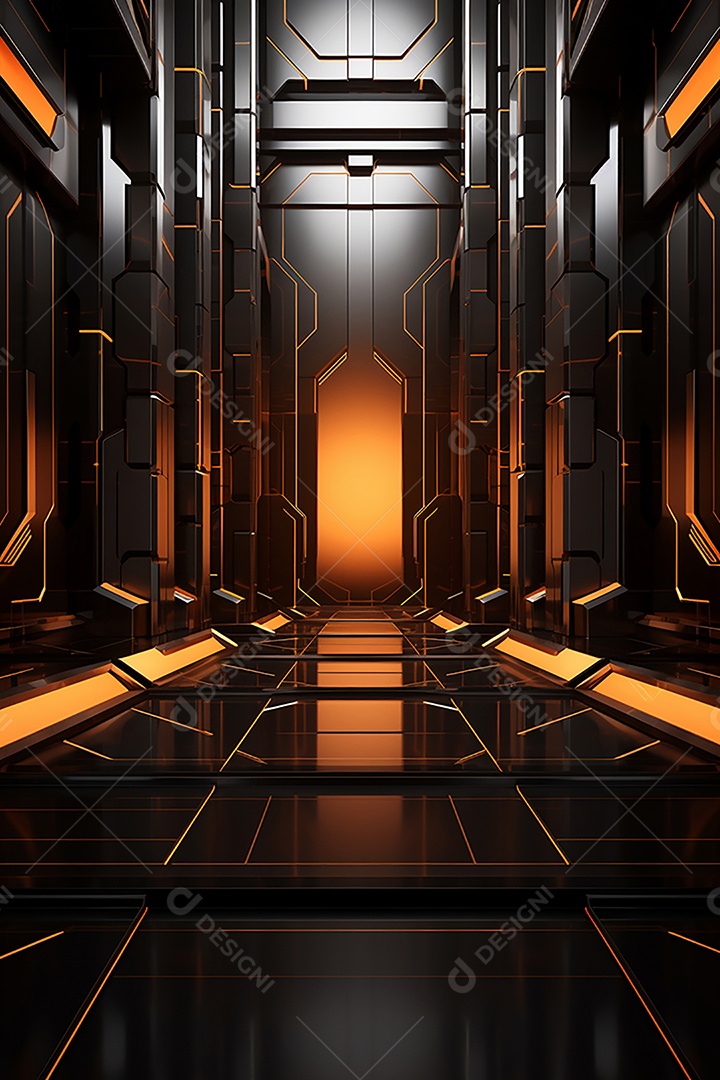 Cenário de um palco para eventos