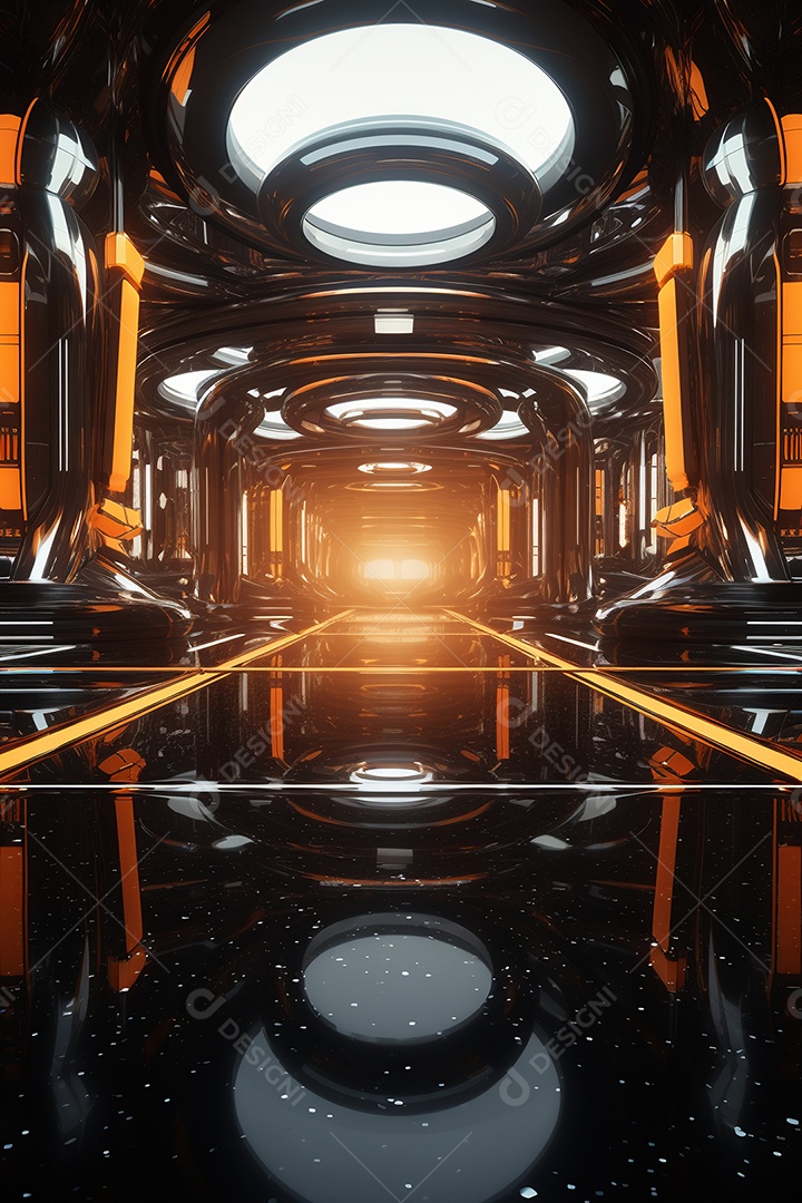 Cenário de um palco para eventos