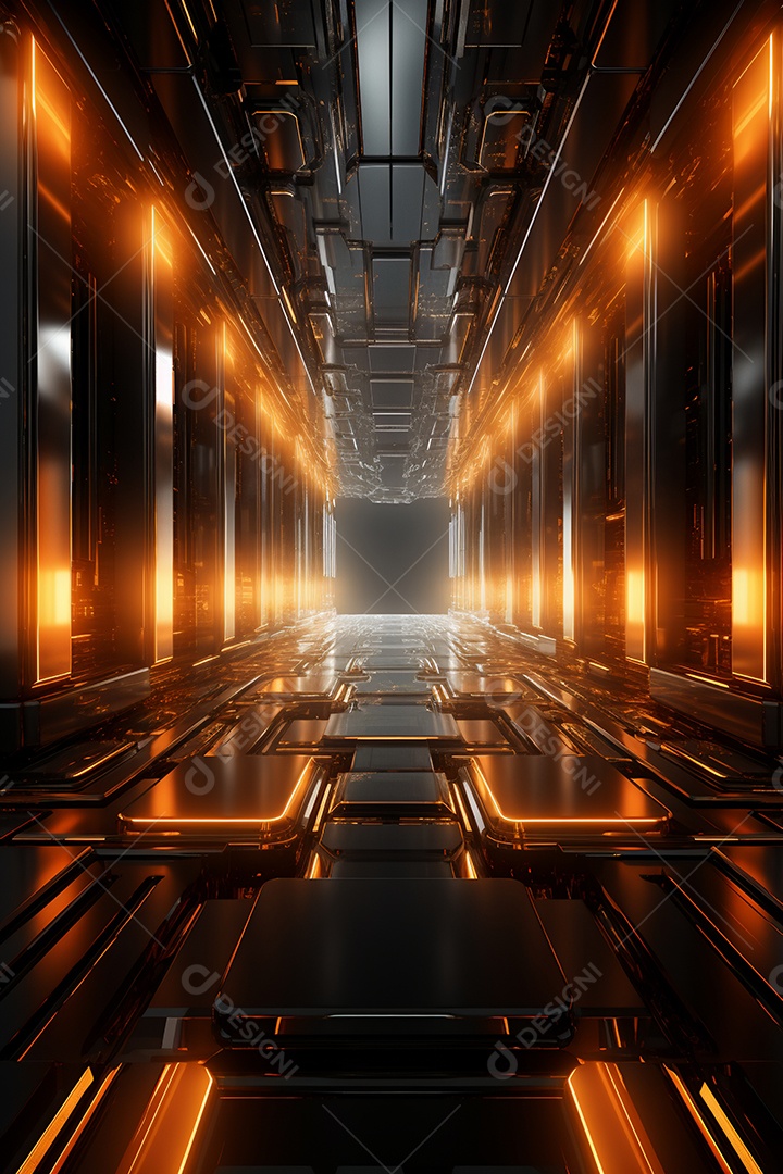 Cenário de um palco para eventos