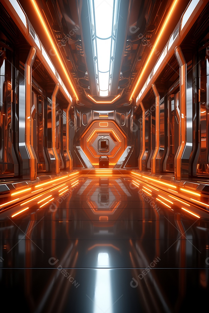 Cenário de um palco para eventos