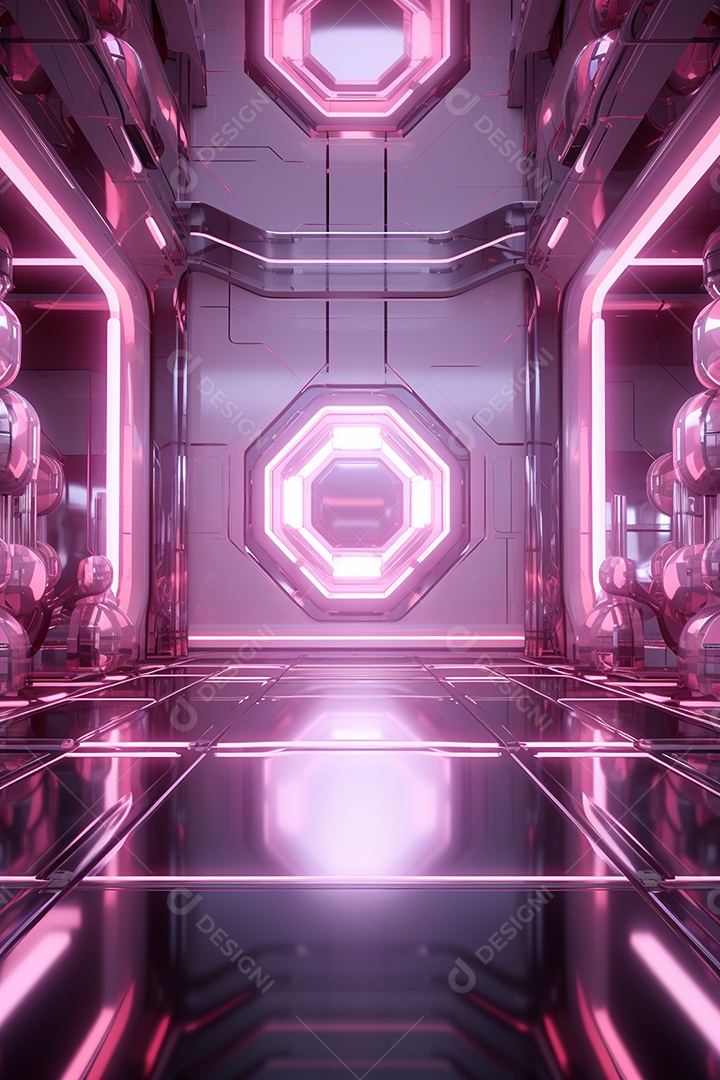 Cenário de um palco para eventos