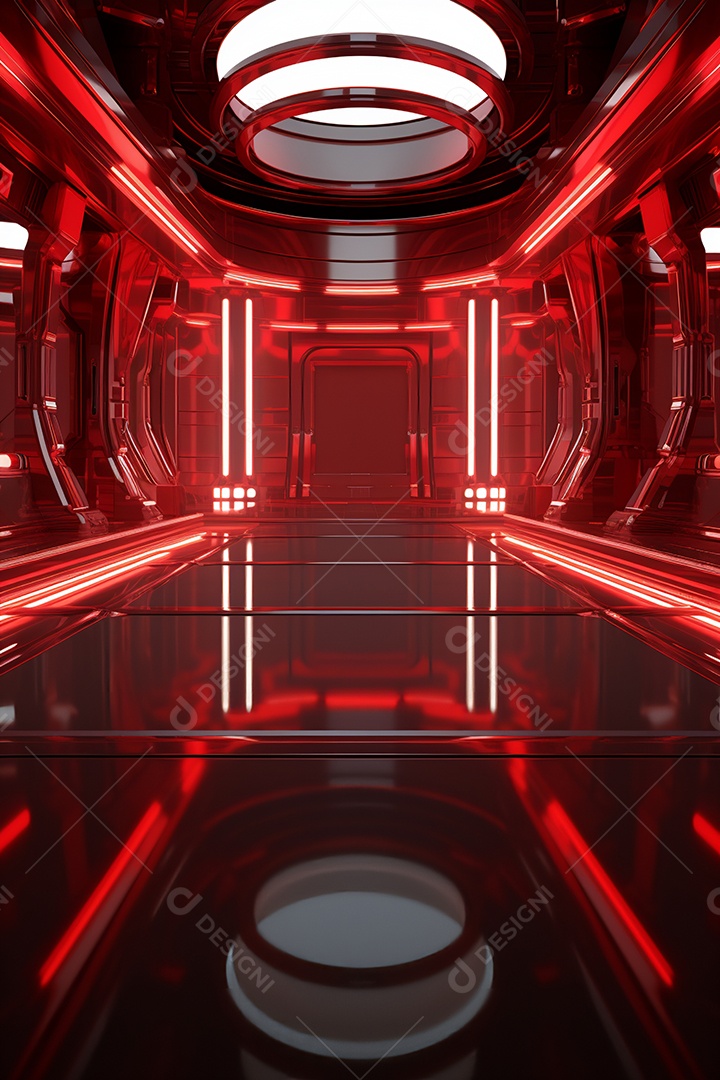 Cenário de um palco para eventos