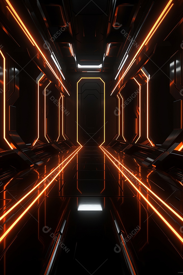 Cenário de um palco para eventos