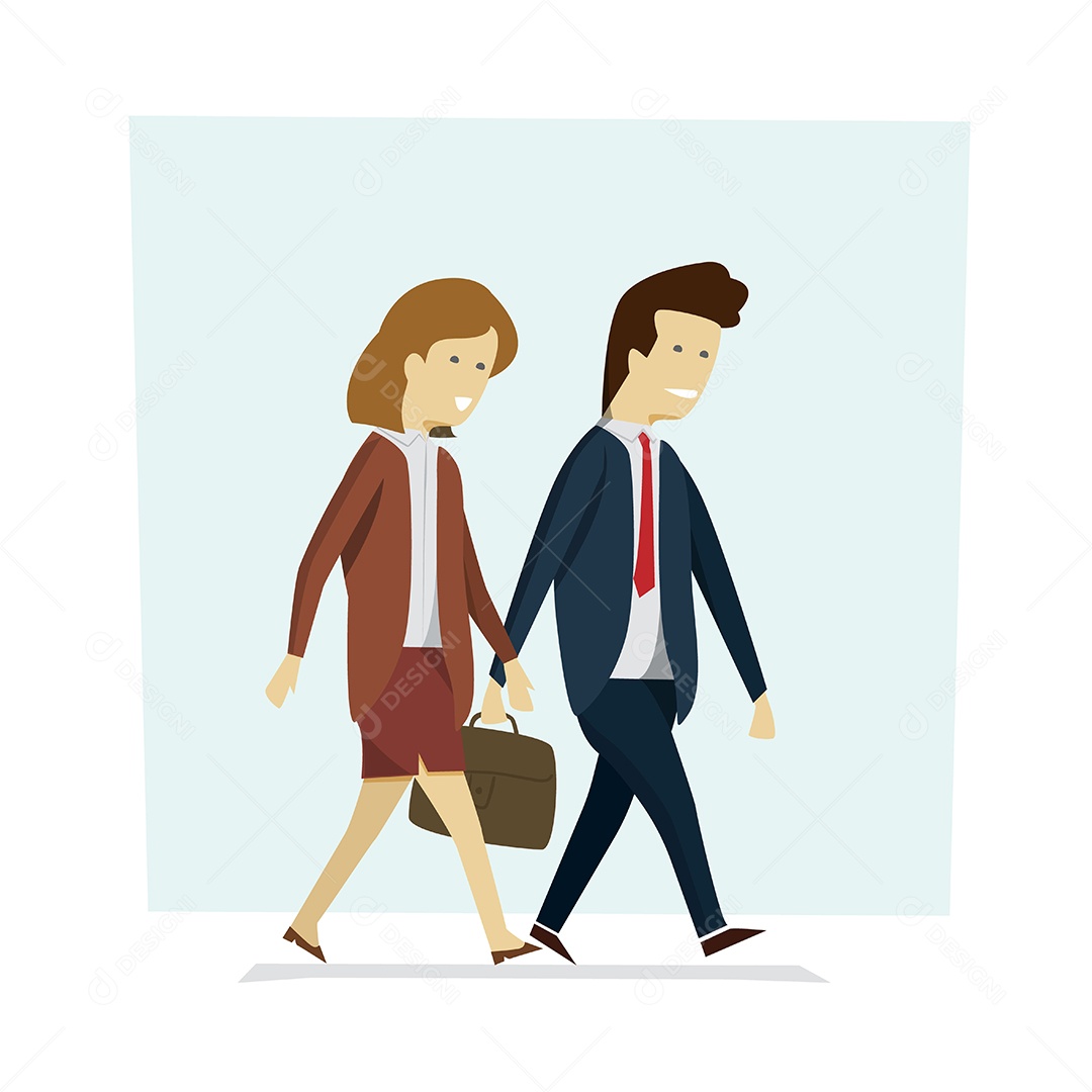 Empresários Ilustração Vetor EPS