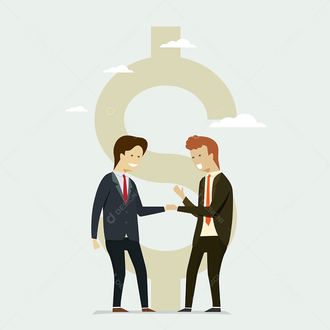 Empresários Ilustração Vetor EPS