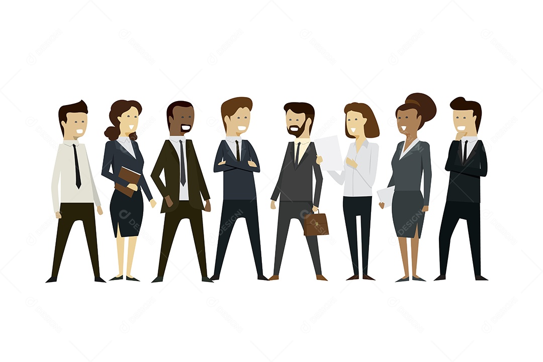 Empresários Ilustração Vetor EPS