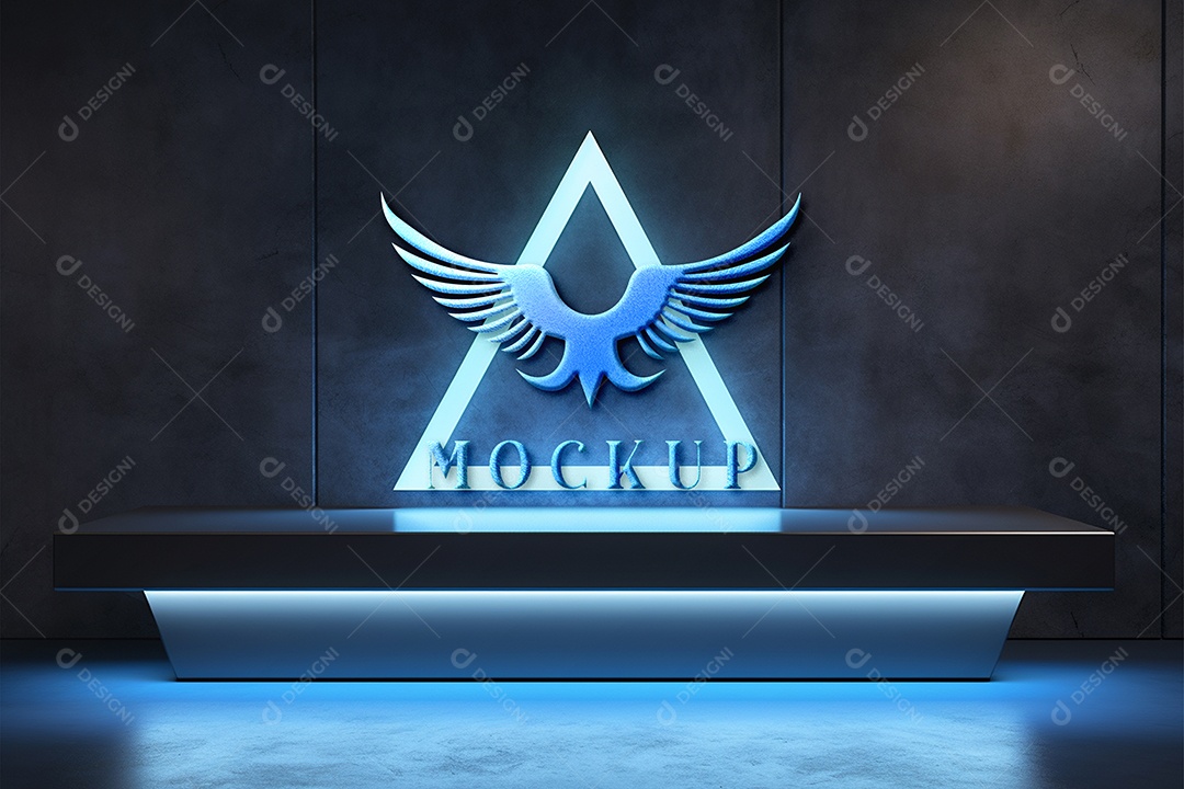 Modelo Mockup de Empresa PSD Editável