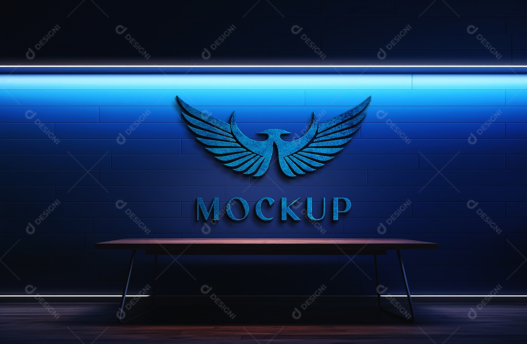 Modelo Mockup de Empresa PSD Editável