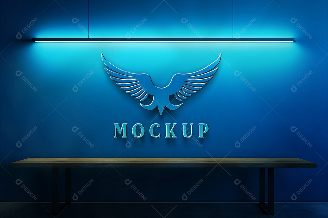 Modelo Mockup de Empresa PSD Editável