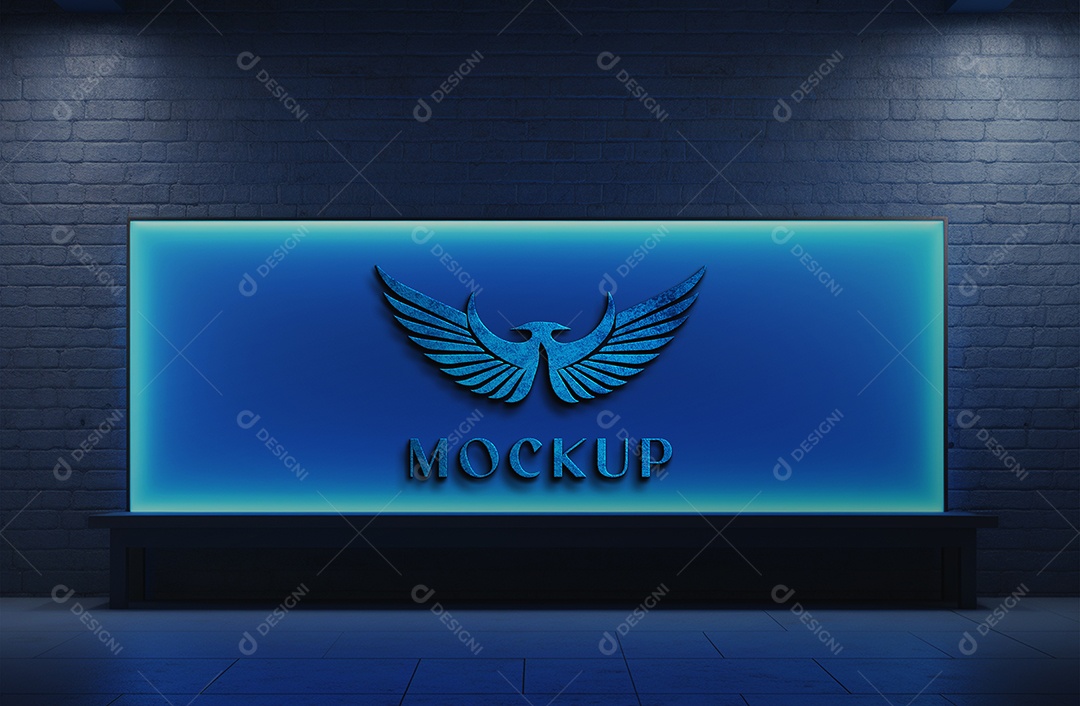 Modelo Mockup de Empresa PSD Editável